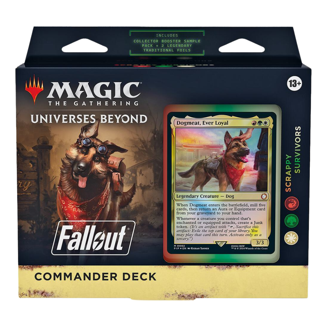 MTG Scrappy Survivors Commander Deck : Fallout