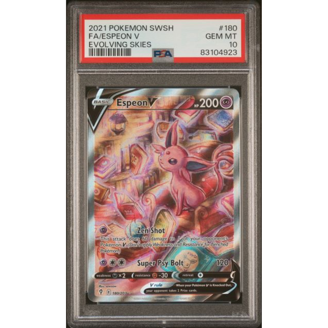 Espeon V Alt Art #180 180 PSA 10