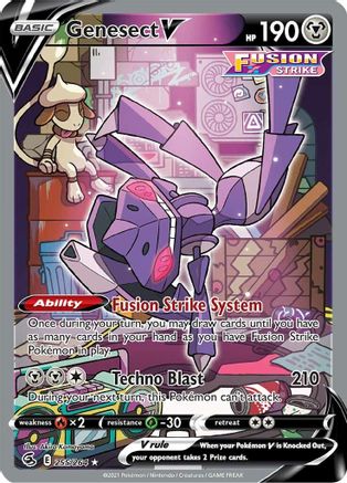 Genesect V [255/264] SWSH: Fusion Strike