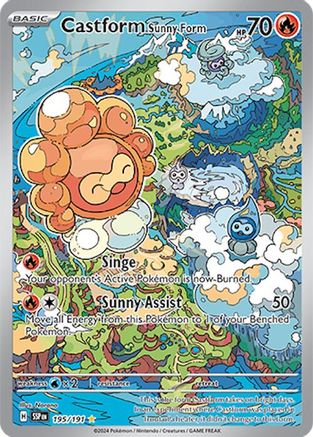 Castform Sunny Form [195/191] SV: Surging Sparks