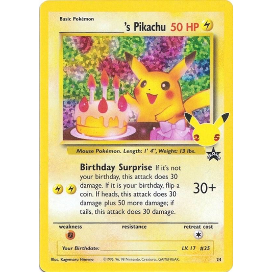 Happy Birthday Pikachu: Classic Celebrations