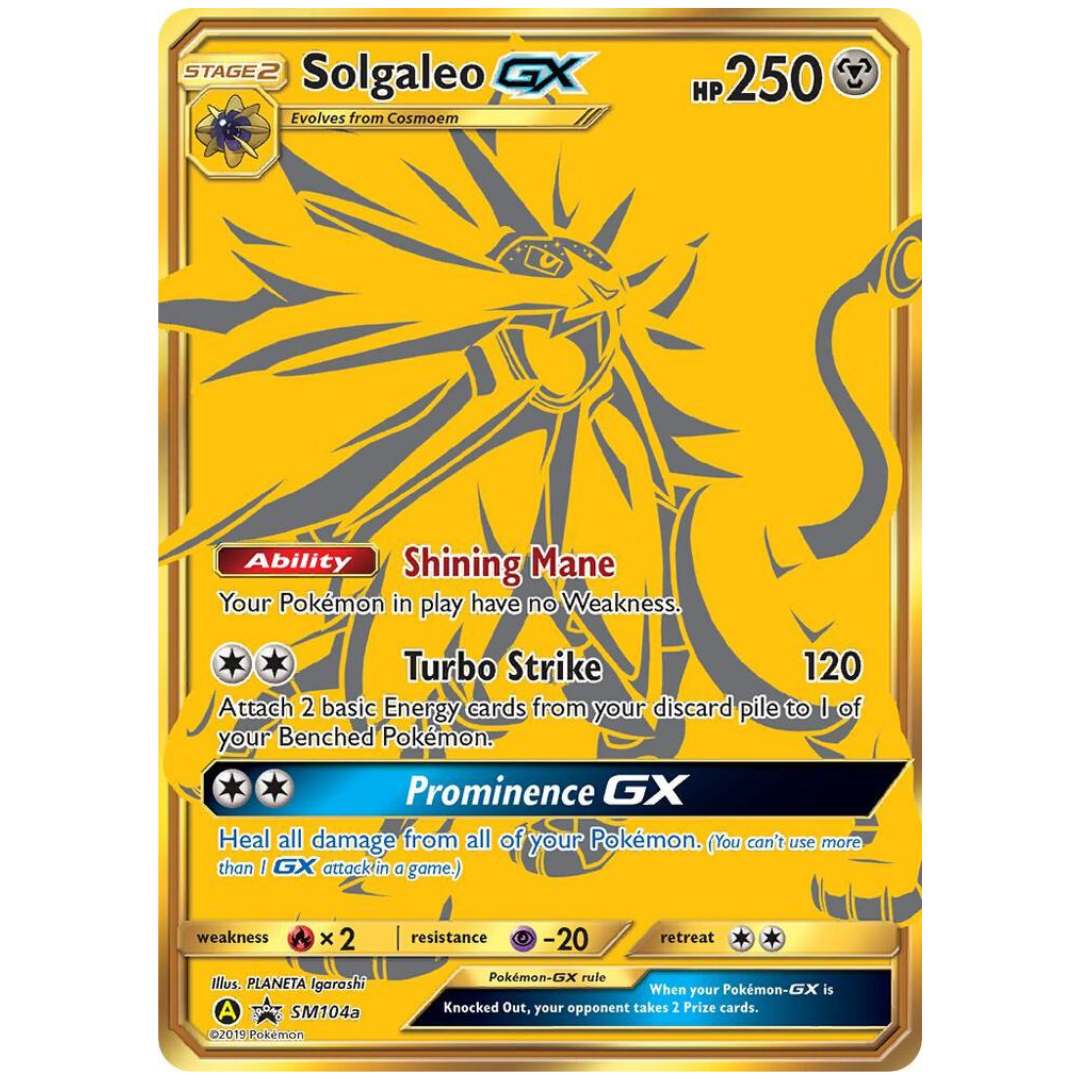 Solgaleo GX [SM104a]: SM Promo