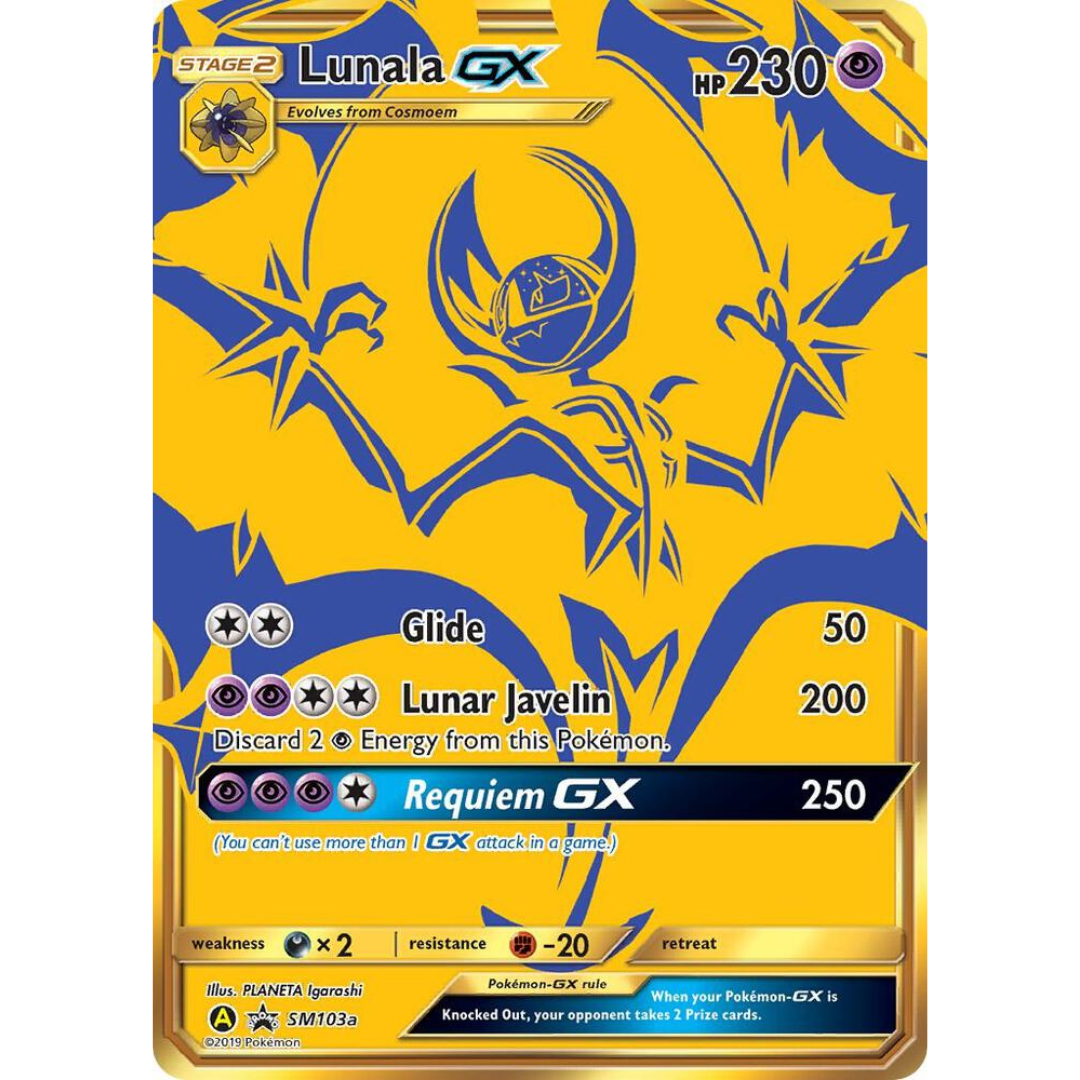 Lunala GX [SM103a]: SM Promo