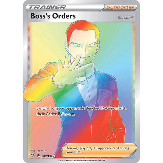 Boss's Orders Secret [200/192] SWSH: Rebel Clash