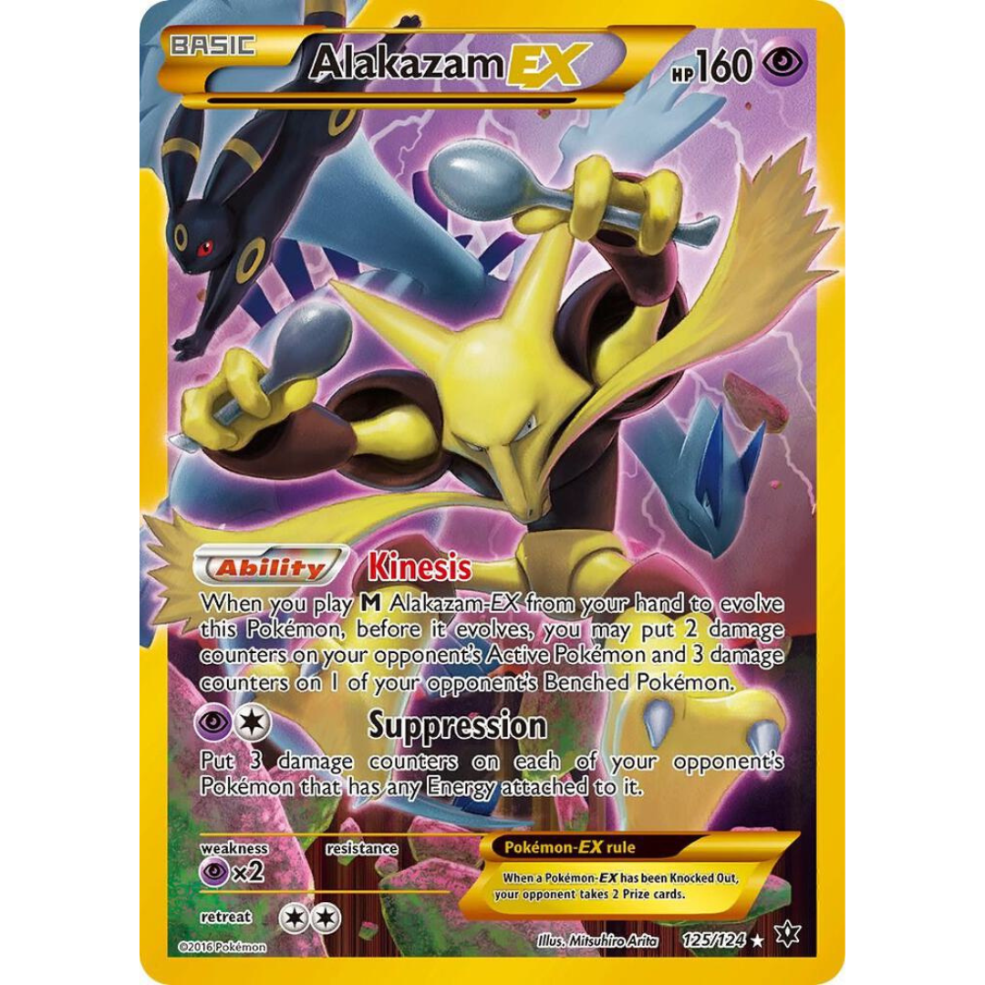 Alakazam EX [125/124] XY: Fates Collide