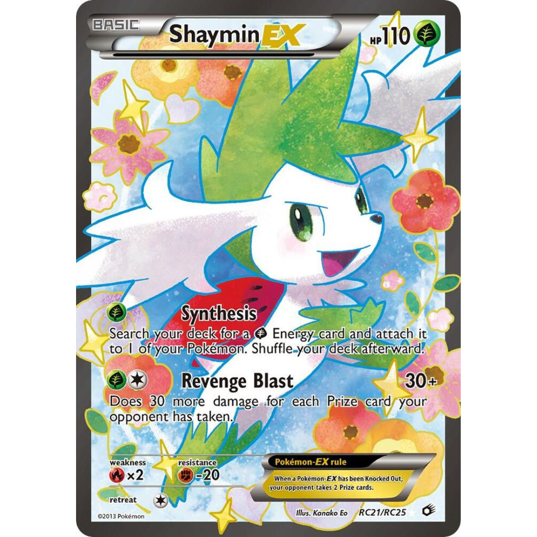 Shaymin EX [RC21/RC25] Legendary Treasures: Radiant Collection