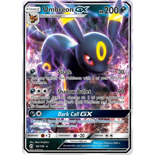 Umbreon GX [80/149] SM: Base set