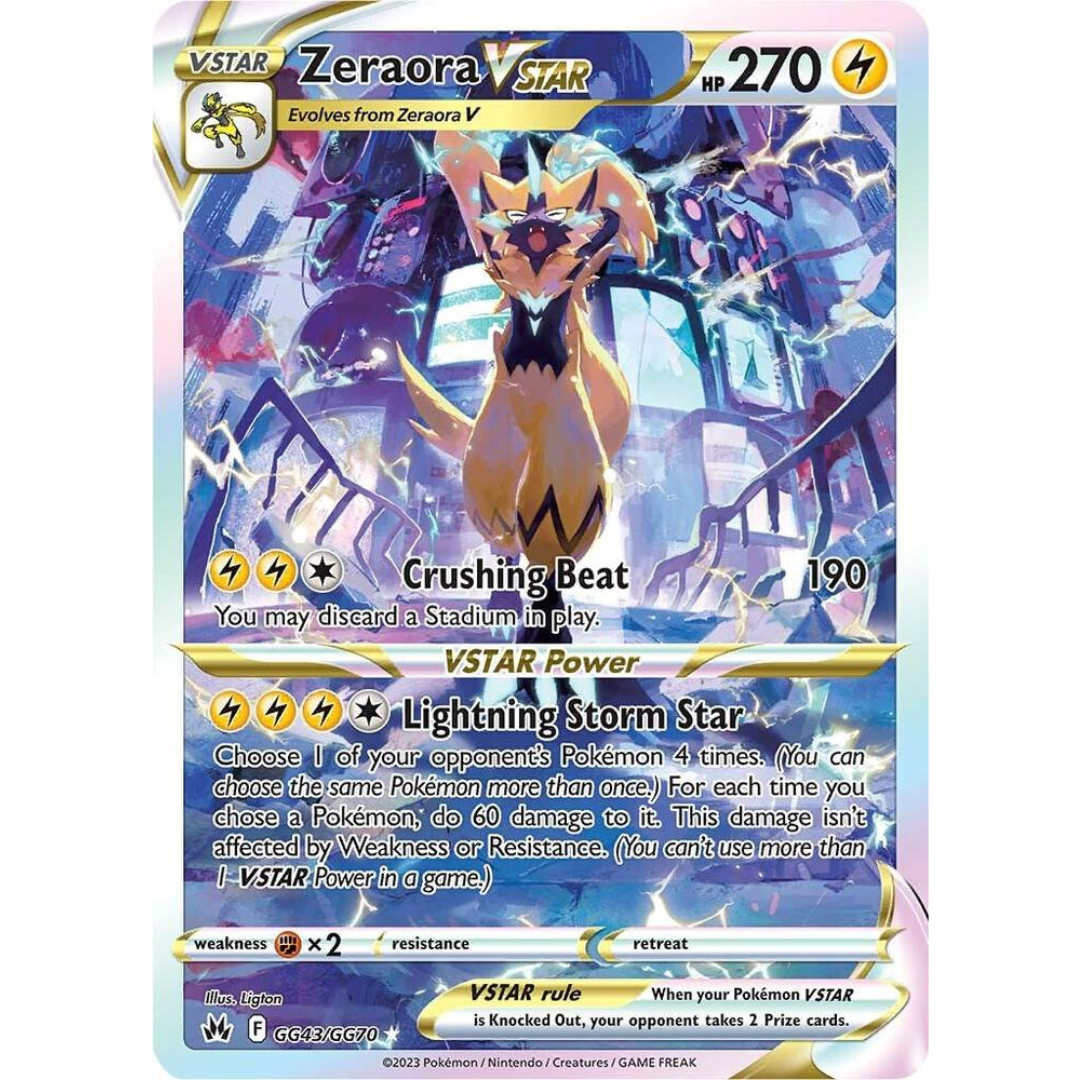 Zeraora VSTAR [GG43/GG70]  SWSH: Crown Zenith