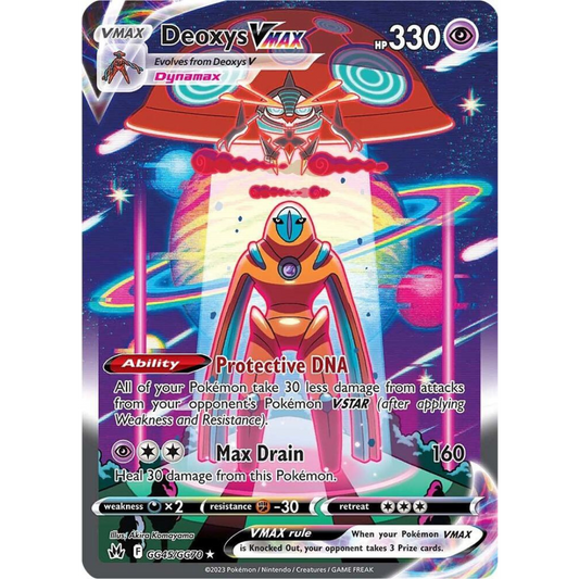 Deoxys VMAX [GG45/GG70] SWSH: Crown Zenith