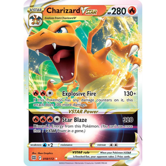 Charizard VSTAR [018/172] SWSH: Brilliant Stars