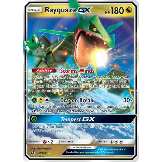 Rayquaza GX [109/168] SM: Celestial Storm