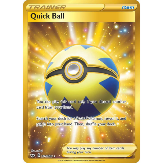 Quick Ball (Secret) [216/202] SWSH: Base set