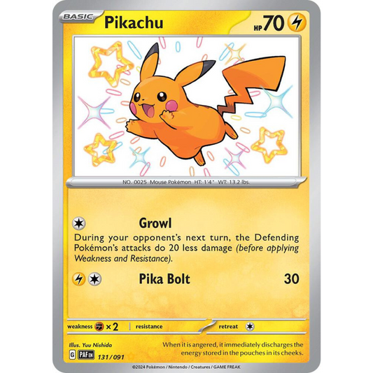 Pikachu [131/091] SV: Paldean Fates