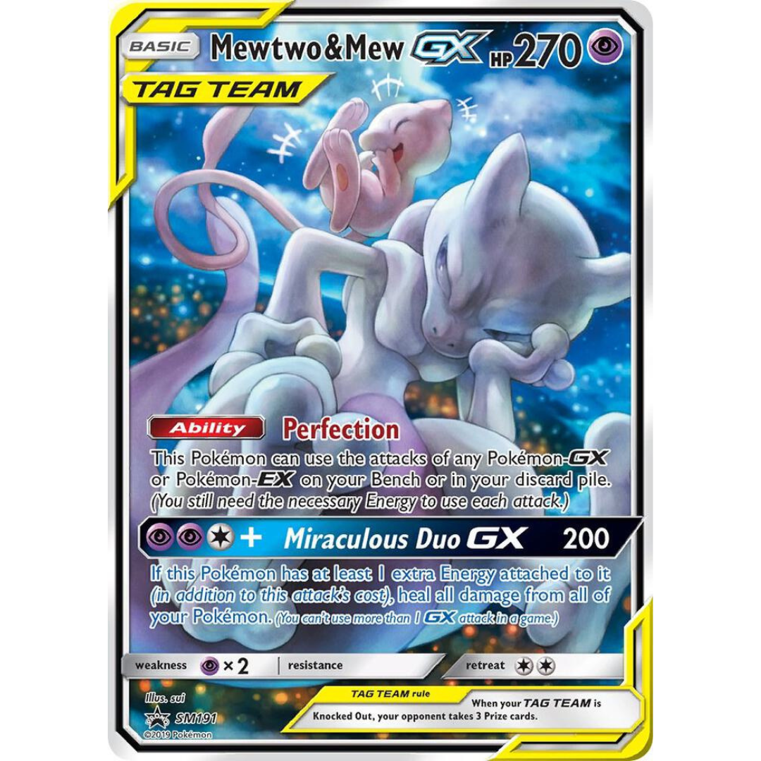 Mewtwo & Mew GX [SM191] SM: Promo