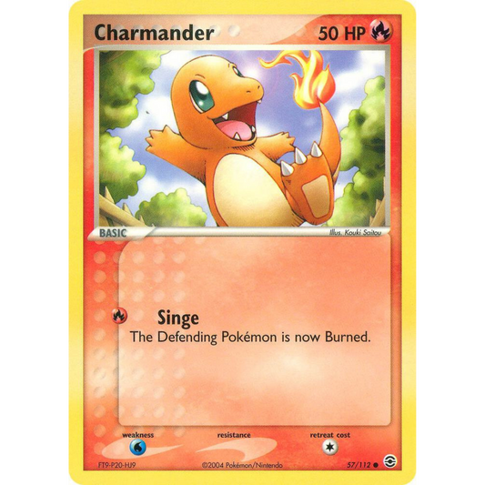 Charmander (holo foil) [57/112] FireRed and LeafGreen