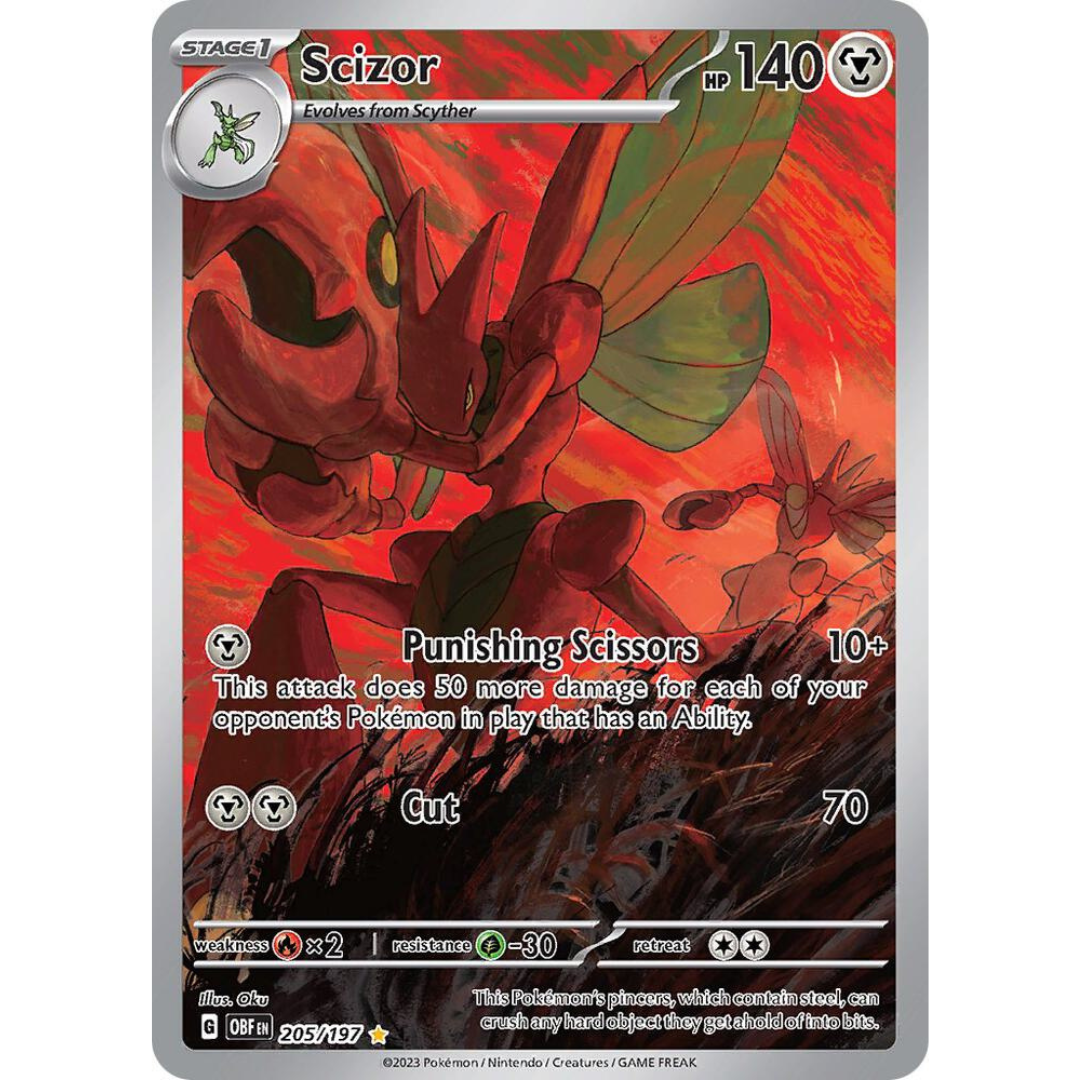 Scizor [205/197] SV: Obsidian Flames