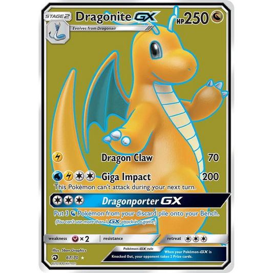 Dragonite GX (Full Art) [67/70] Dragon Majesty