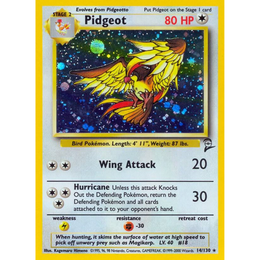 Pidgeot [014/130] Base Set 2