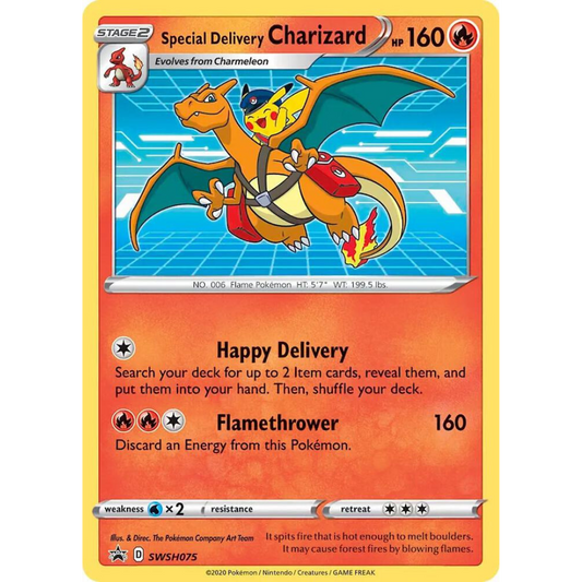 Special Delivery Charizard [SWSH075] SWSH: Promo