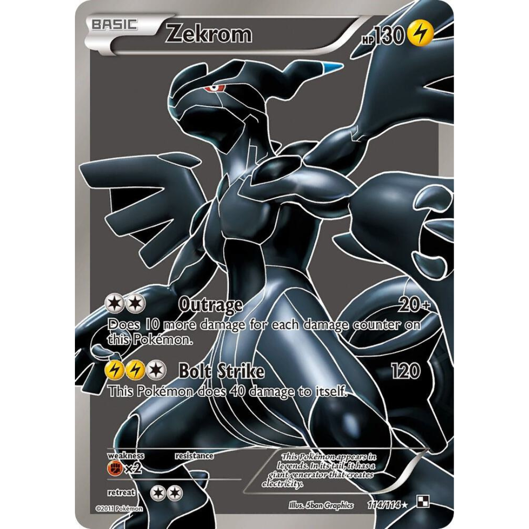 Zekrom (114 Full Art) [114/114] BW