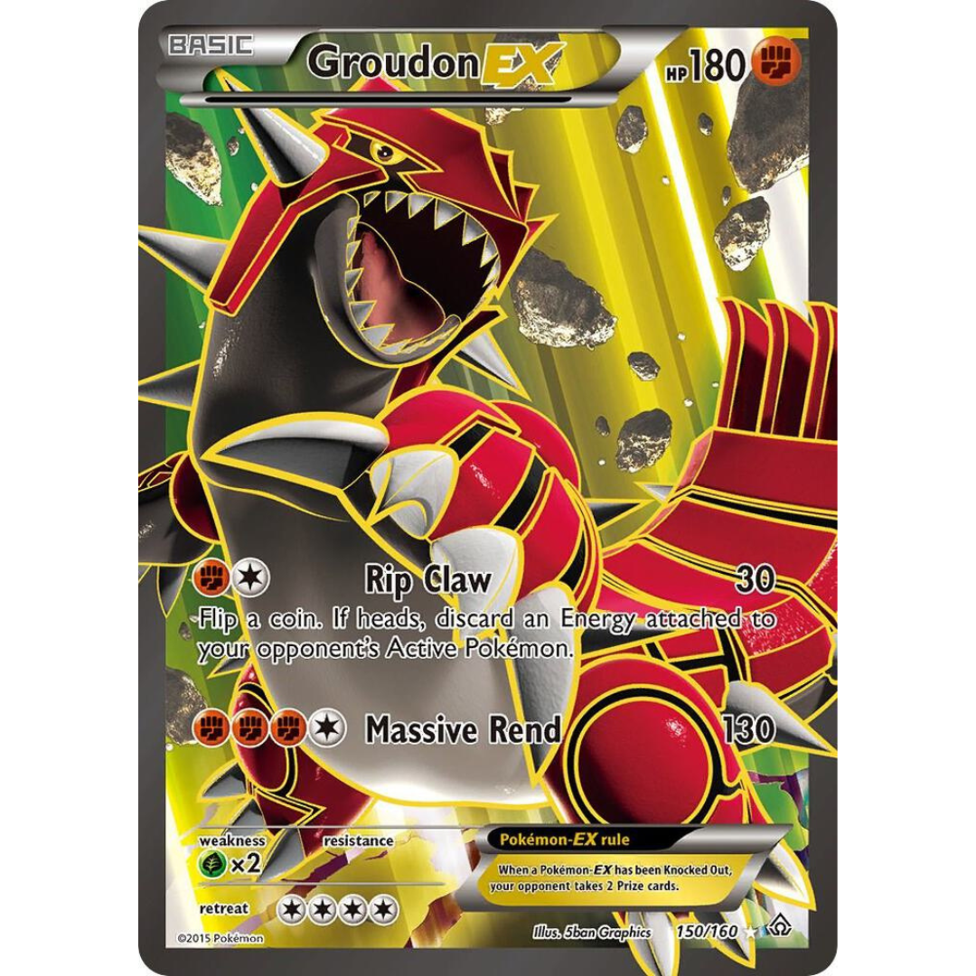 Groudon EX (150 Full Art) [150/160] XY: Primal Clash