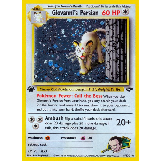 Giovanni's Persian unlimited [008/132] Gym Challenge