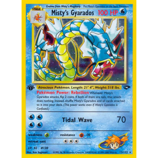 Misty's Gyarados unlimited [013/132] Gym Challenge