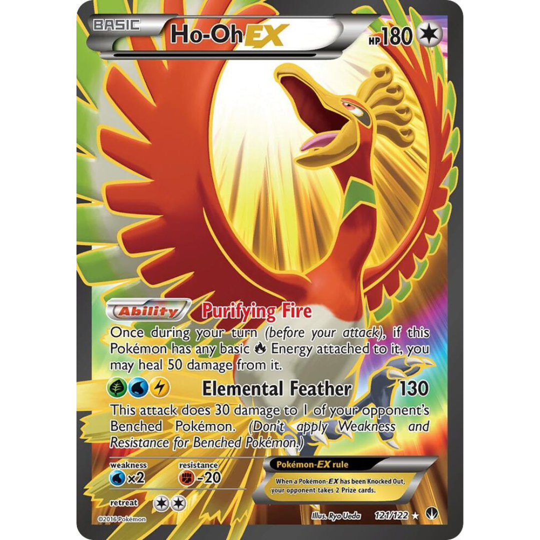 Ho-Oh EX (Full Art) [121/122] XY: BREAKpoint