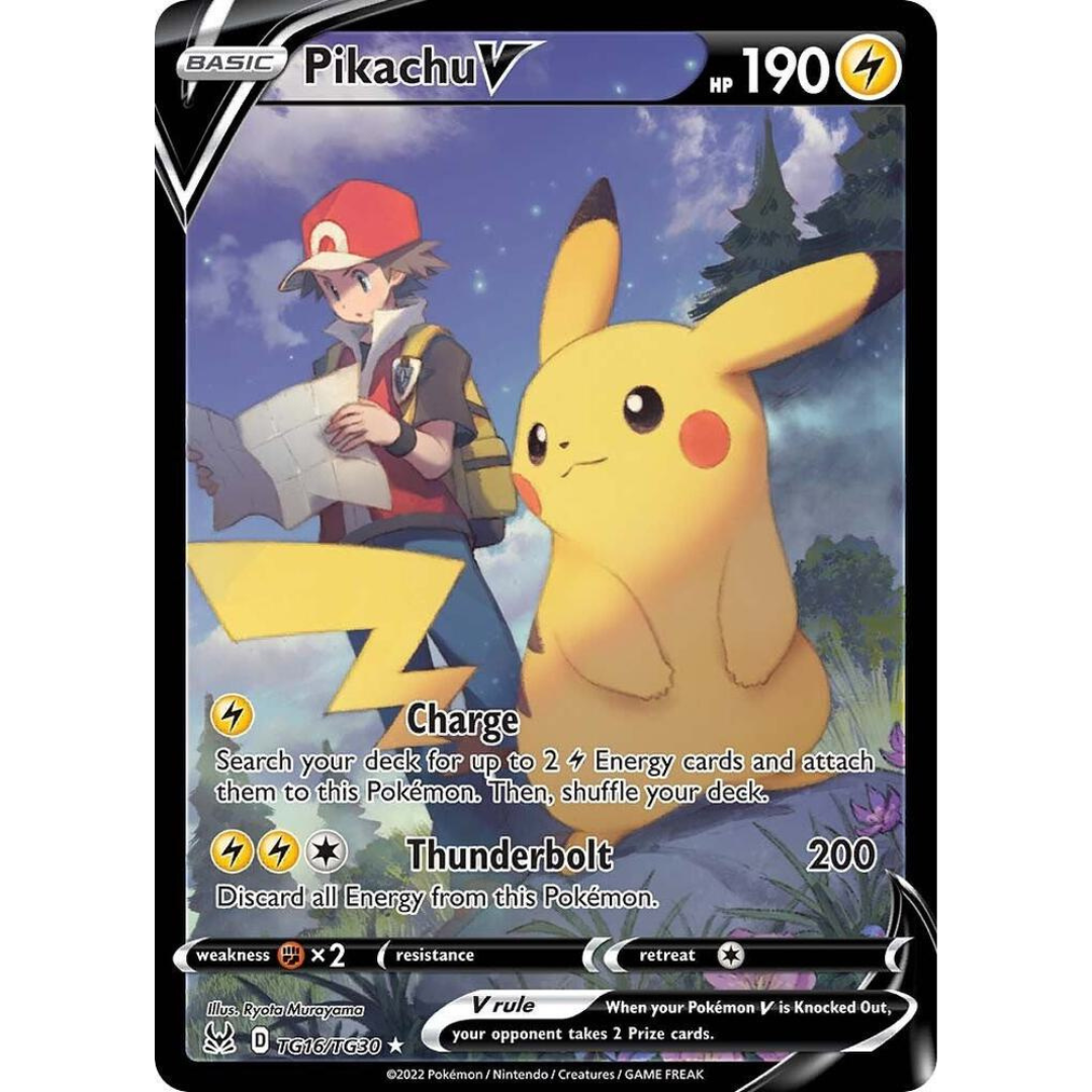 Pikachu V [TG16/TG30] SWSH: Lost Orgin