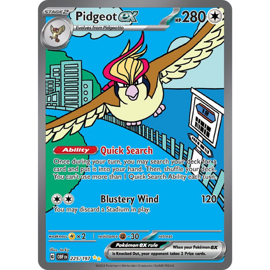 Pidgeot ex [225/197] SV: Obsidian Flames