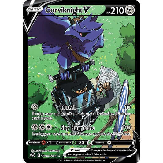 Corviknight V [TG18/TG30] SWSH: Silver Tempest