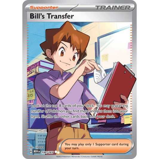 Bill's Transfer [194/165] SV: 151