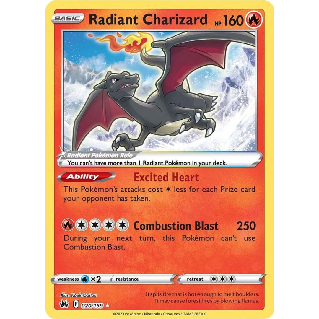 Radiant Charizard [020/159] SWSH: Crown Zenith