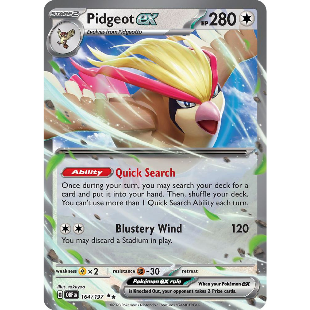 Pidgeot ex [164/197] SV: Obsidian Flames