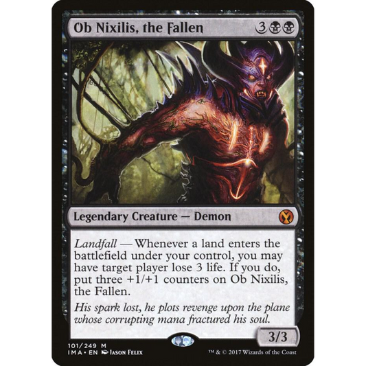 Ob Nixilis, the Fallen [101/249] Iconic Masters