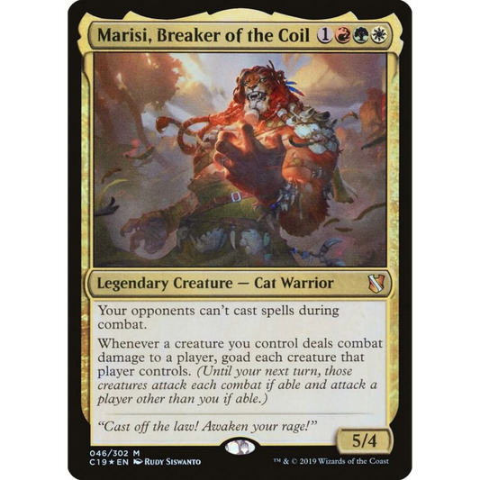 Marisi, Breaker of the Coil (Foil) [046/302] Commander 2019