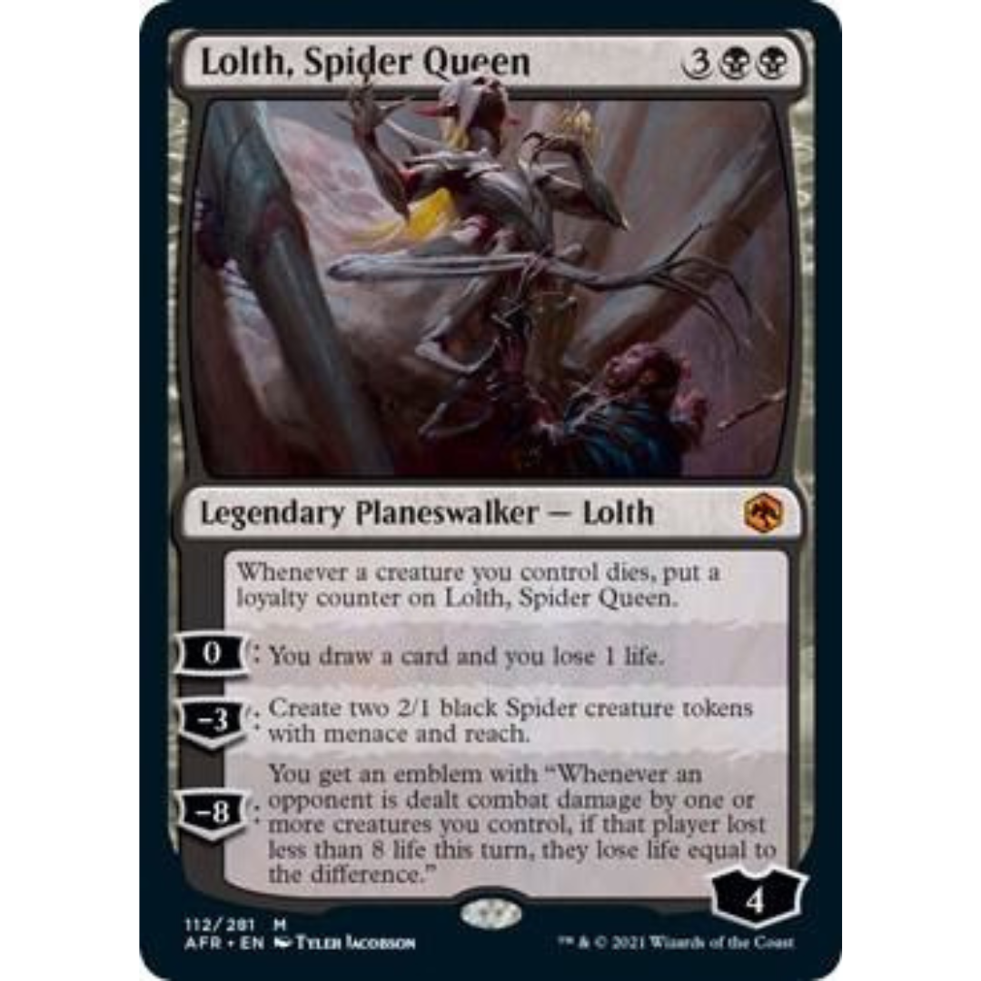 Lolth, Spider Queen [112/281] Adventures in the Forgotten Realms