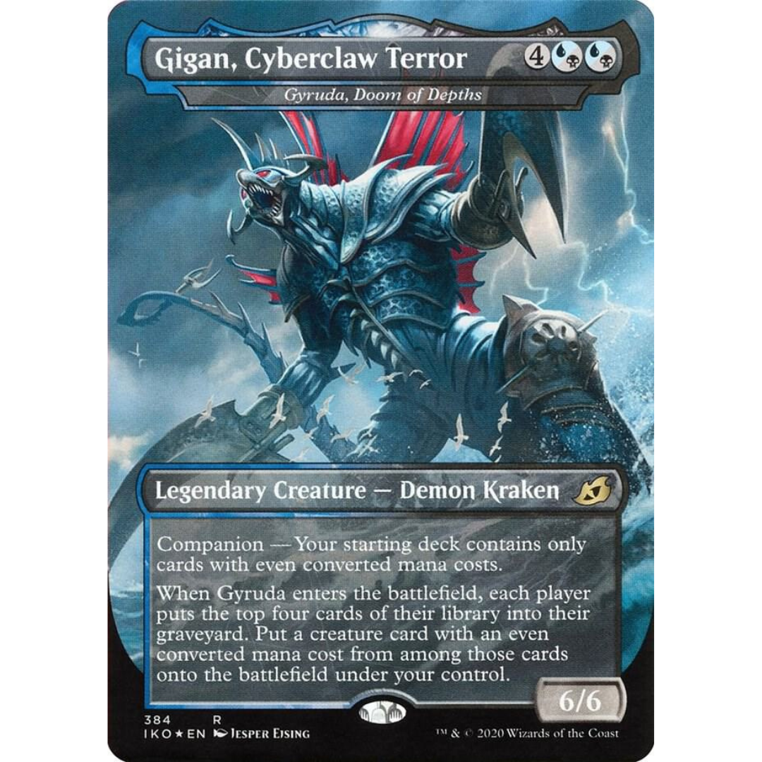 Gigan, Cyberclaw Terror [384] Gyruda, Doom of Depths Ikoria: Lair of Behemoths