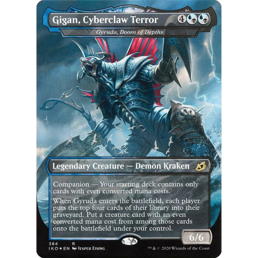 Gigan, Cyberclaw Terror [384] Gyruda, Doom of Depths Ikoria: Lair of Behemoths