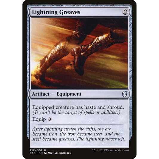 Lightning Greaves [217/302] Commander 2019