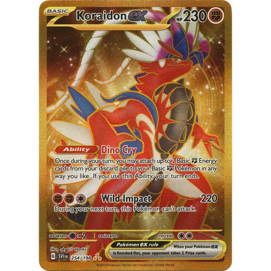 Koraidon ex [254/198] SV: Base Set