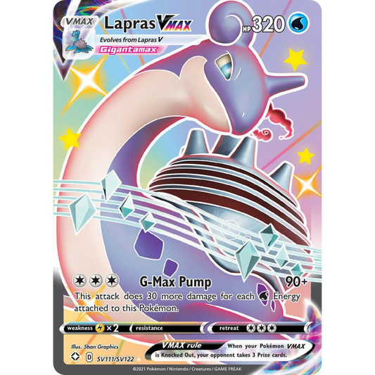 Lapras VMAX [SV111/SV122] Shining Fates: shiny vault