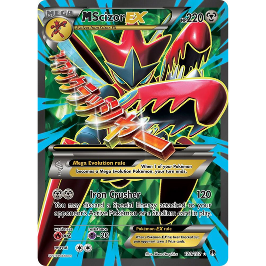 M Scizor EX (Full Art) [120/122] XY: Breakpoint