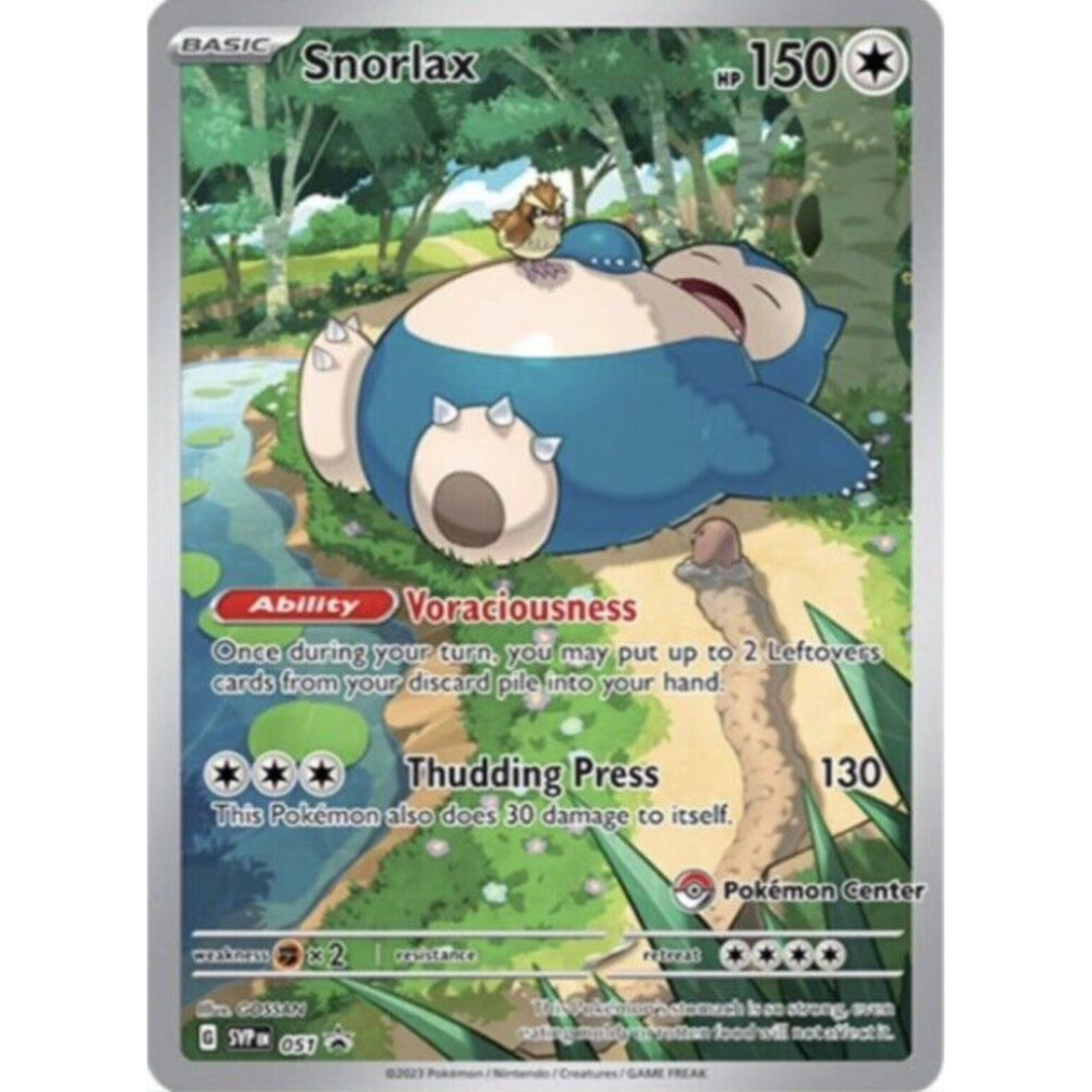 Snorlax (Pokemon Center Exclusive) [051/promo] SV: promo