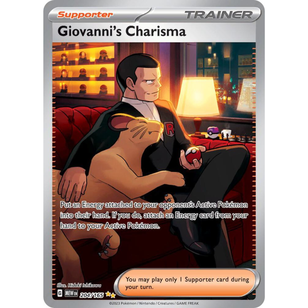 Giovanni's Charisma [204/165] SV: 151