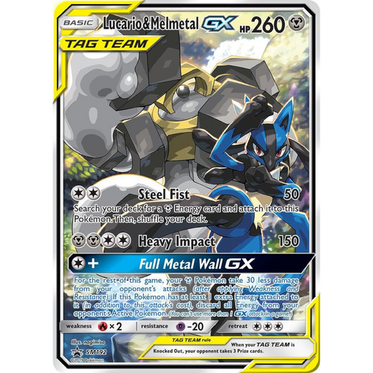 Lucario & Melmetal GX [SM192] SM: Promos