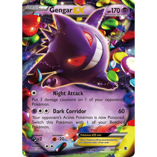 Gengar EX [34/119] XY: Phantom Forces