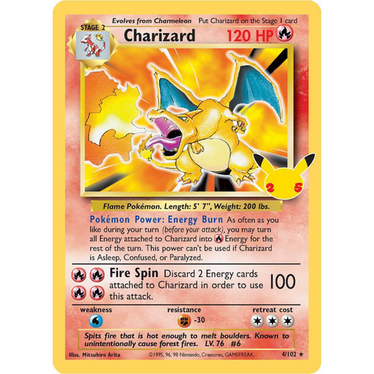 Charizard [4/102] Celebrations: Classic Collection