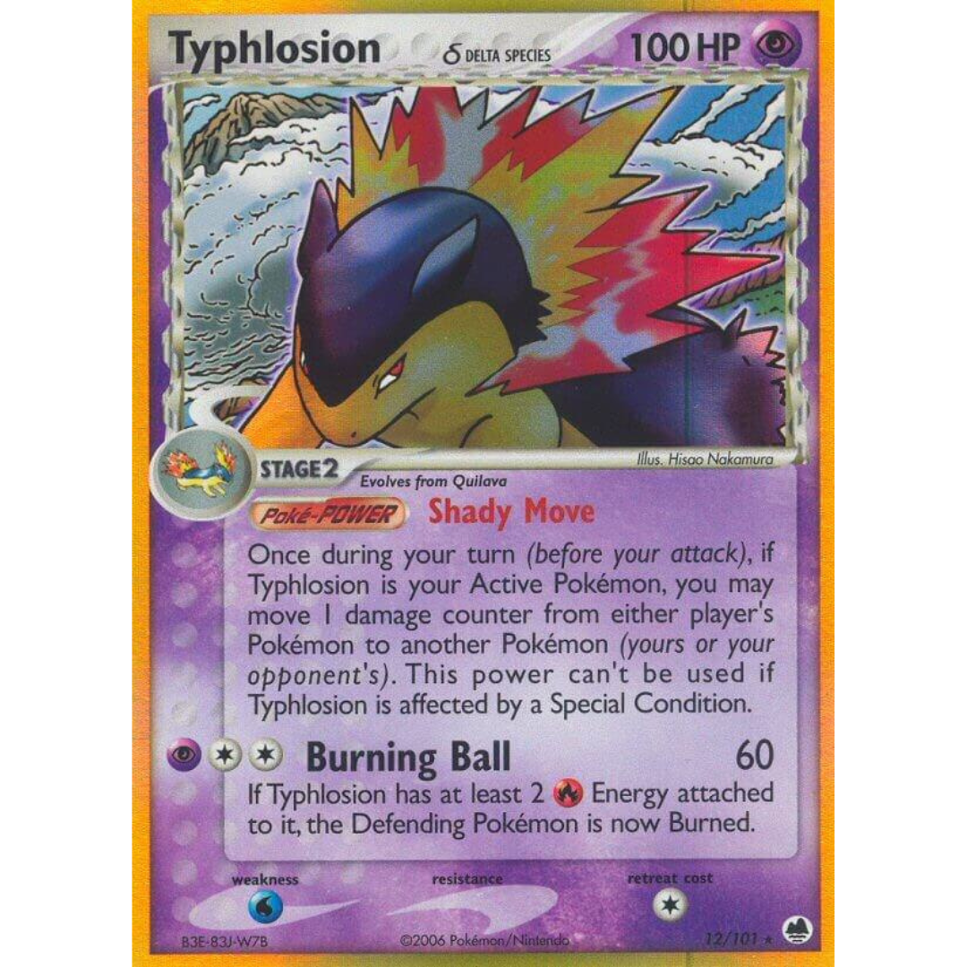 Typhlosion (Delta Species) [12/101] Dragon Frontiers