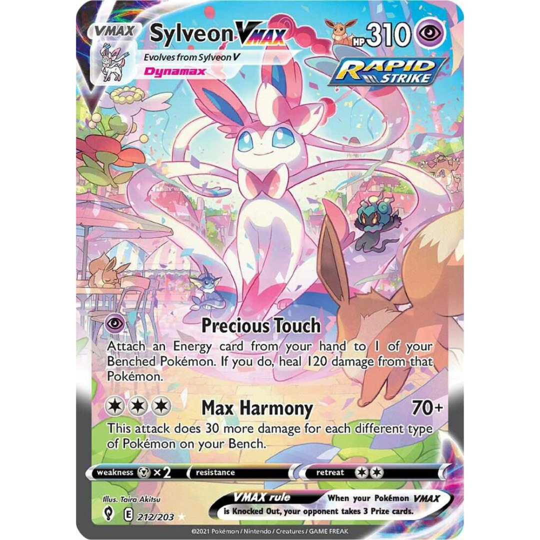 Sylveon VMAX (Alternate Art Secret) [212/203] SWSH: Evolving Skies